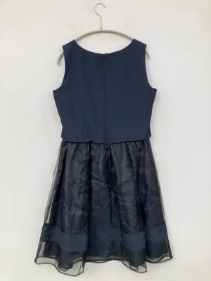 SUCRE/シュクレ/ワンピース/ワンピース/ドレス/ネイビー/11AR67    バスト86  ヒップ93  身長158  ウエスト67