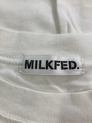MILK FED./ミルクフェド/Tシャツ/カットソー/トップス/ホワイト/ONE SIZE