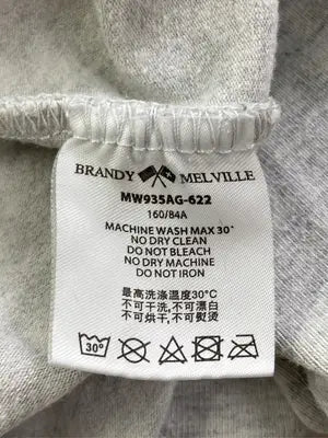BRANDY MELVILLE/ブランディーメルビル/Tシャツ/カットソー/トップス/グレー/160/84A