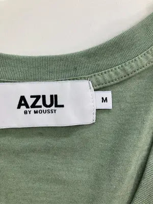 AZUL by MOUSSY/アズールバイマウジー/Tシャツ/カットソー/トップス/グリーン/M