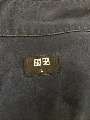 UNIQLO/ユニクロ/シャツ/ブラウス/トップス/ネイビー/L