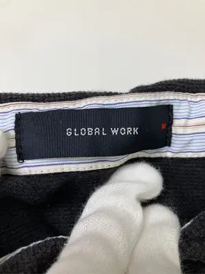 GLOBAL WORK/グローバルワーク/ポロシャツ/トップス/ブラック/M