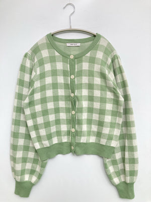 Chip Clip/チップクリップ/カーディガン/ボレロ/トップス/ライトグリーン/L
