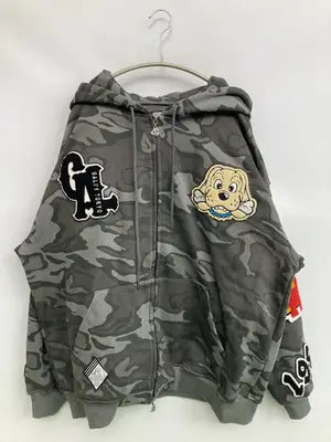 GALFY CRUTCH BRAND/パーカー/トップス/グレー/L