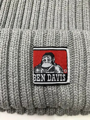 BEN DAVIS/ベンデイビス/ニットキャップ/ビーニー/帽子/グレー