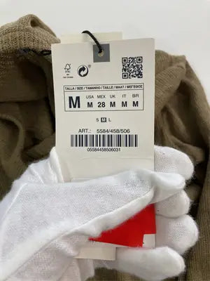 ZARA/ザラ/ニット/セーター/トップス/ブラウン/USA M