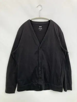 UNIQLO/ユニクロ/カーディガン/ボレロ/トップス/ブラック/L