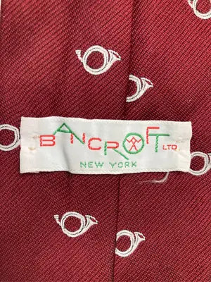 BANCROFT/ネクタイ/ファッション雑貨/レッド