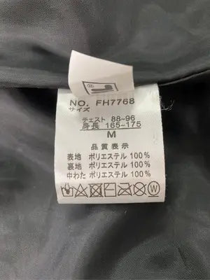FILA/フィラ/ダウンジャケット/コート/ジャケット/アウター/ブラック/M