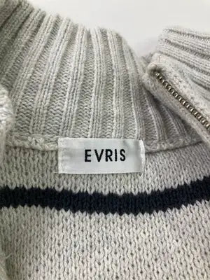 Evris/エヴリス/ニット/セーター/トップス/グレー/F