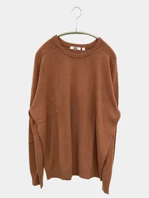 UNIQLO U/ユニクロユー/ニット/セーター/トップス/ブラウン/XL