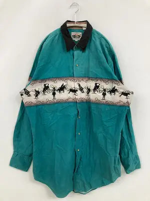 CUMBERLAND/シャツ/ブラウス/トップス/ブルー/XL