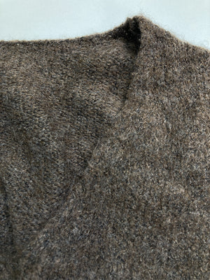 ニット/セーター/トップス/ブラウン/L