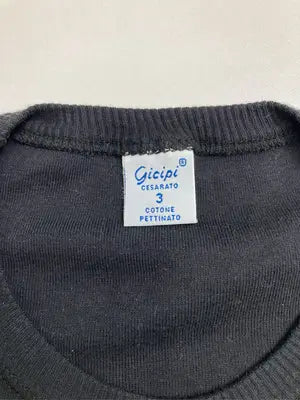 gicipi/Tシャツ/カットソー/トップス/ブラック/3