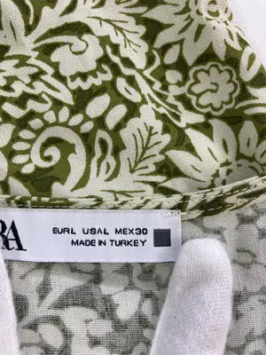 ZARA/ザラ/ワンピース/ワンピース/ドレス/グリーン/USA L