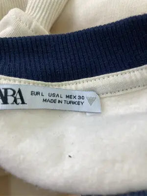 ZARA/ザラ/スウェット/トップス/アイボリー/EUR L