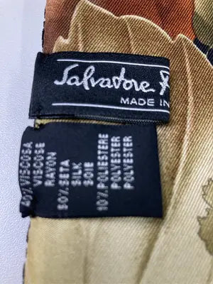 Salvatore Ferragamo/サルヴァトーレフェラガモ/マフラー/ファッション雑貨/ライトグリーン