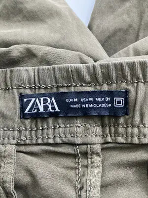 ZARA/ザラ/チノパンツ/パンツ/カーキ/USA M