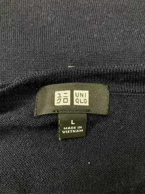 UNIQLO/ユニクロ/ニット/セーター/トップス/ネイビー/L