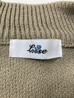 Loose/ルース/カーディガン/ボレロ/トップス/ブラウン/M