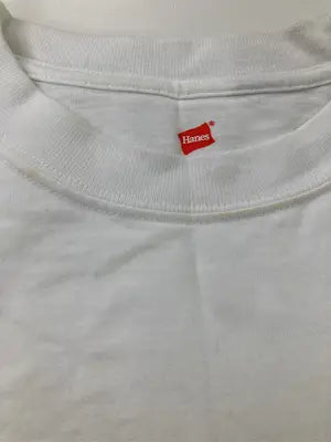 Hanes/ヘインズ/Tシャツ/カットソー/トップス/ホワイト/L
