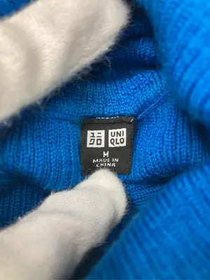 UNIQLO/ユニクロ/ニット/セーター/トップス/ブルー/M
