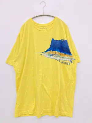 NAUTICA/ノーティカ/Tシャツ/カットソー/トップス/イエロー/XXL