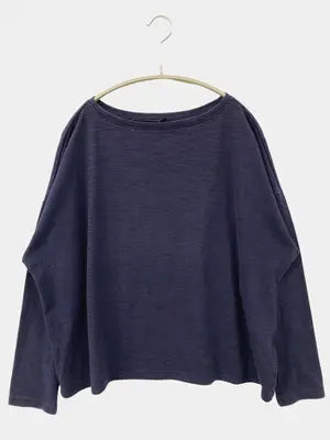 UNIQLO/ユニクロ/Tシャツ/カットソー/トップス/ネイビー/L