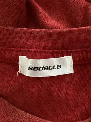 sedagle/Tシャツ/カットソー/トップス/レッド/L