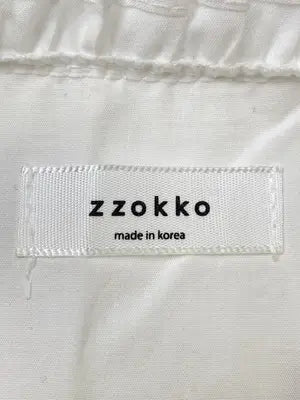 zzokko/シャツワンピース/ワンピース/ドレス/ホワイト