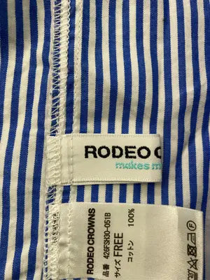 RODEO CROWNS/ロデオクラウンズ/シャツ/ブラウス/トップス/ブルー/FREE