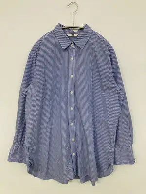 UNIQLO/ユニクロ/シャツ/ブラウス/トップス/ブルー/L