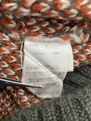 Ray Cassin/レイカズン/ニット/セーター/トップス/レッド/F