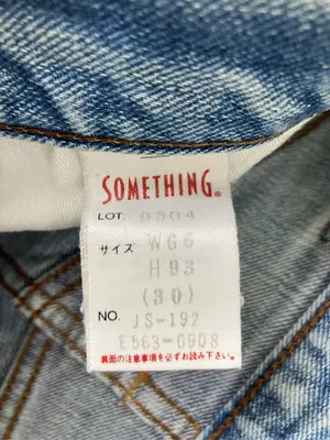 SOMETHING/サムシング/デニムパンツ/パンツ/ブルー/30