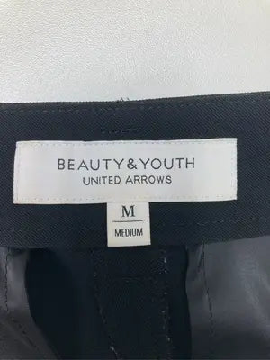 BEAUTY&YOUTH/ビューティーアンドユース/スラックス/パンツ/ブラック/M