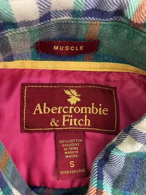 Abercrombie&Fitch/アバクロンビーアンドフィッチ/シャツ/ブラウス/トップス/グリーン/S
