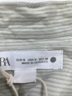 ZARA/ザラ/シャツ/ブラウス/トップス/ベージュ/S