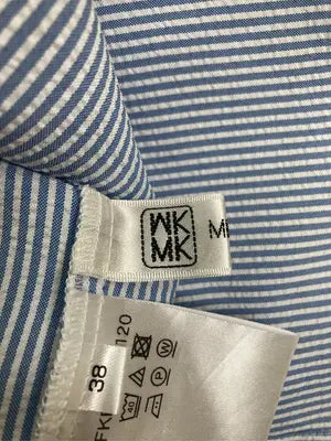 MICHEL KLEIN/ミッシェルクラン/シャツ/ブラウス/トップス/ブルー/38