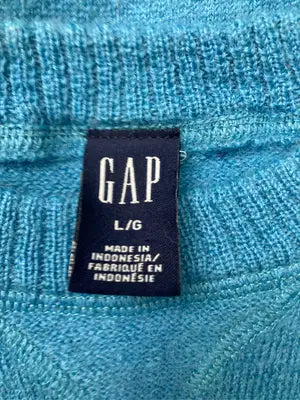 GAP/ギャップ/ニット/セーター/トップス/ブルー/L/G