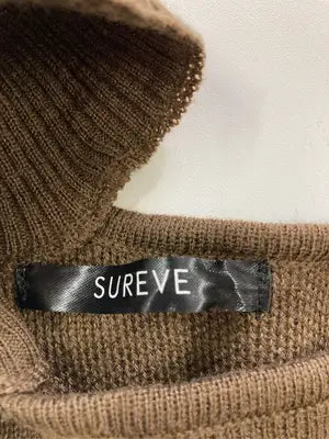 SUREVE/シュリーブ/ニット/セーター/トップス/ブラウン/M  バスト79～87　身長154～162