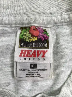 FRUIT OF THE LOOM/フルーツオブザルーム/Tシャツ/カットソー/トップス/グレー/XL