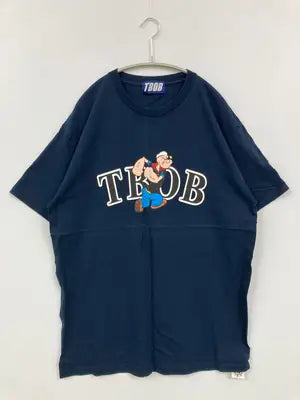 TBOB/Tシャツ/カットソー/トップス/ネイビー/L