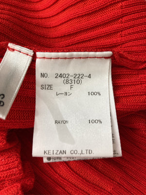 Roomy's/ニット/セーター/トップス/レッド/F