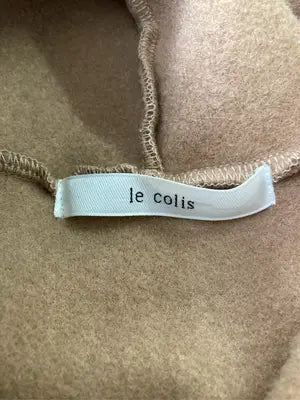 le colis/ルコリ/ノーカラーコート/ジャケット/アウター/ブラウン