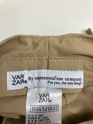 VARZAR/バザール/バケットハット/帽子/ベージュ/FREE 56-60cm