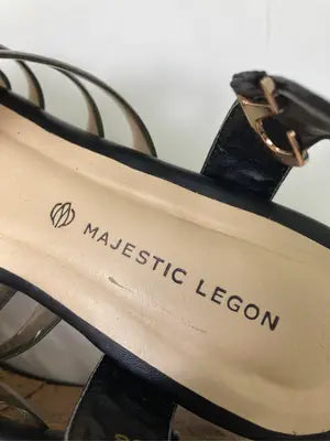 MAJESTIC LEGON/マジェスティックレゴン/サンダル/シューズ/ブラック/S
