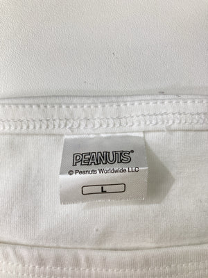 PEANUTS/ピーナッツ/Tシャツ/カットソー/トップス/ホワイト/L