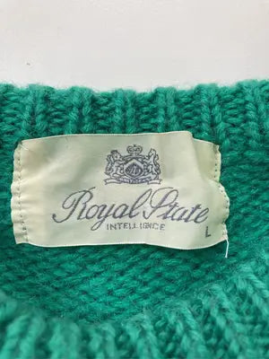 Royal Ptate/ニット/セーター/トップス/グリーン/L