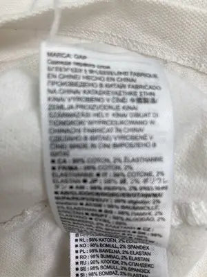 GAP/ギャップ/ポロシャツ/トップス/ホワイト/S