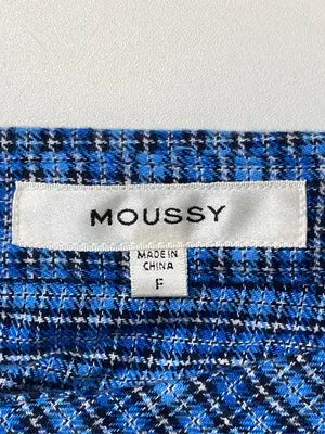 MOUSSY/マウジー/シャツ/ブラウス/トップス/ブルー/F